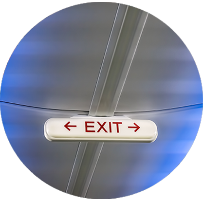 Commercial Emergency and Exit Sign Illumination